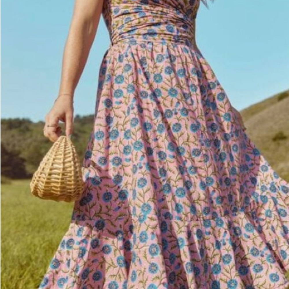 Sandy flare hem skirt by eddy %100 cotton